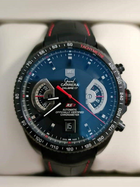 Authentic Used TAG Heuer Grand Carrera Calibre 17 RS2 Chronograph