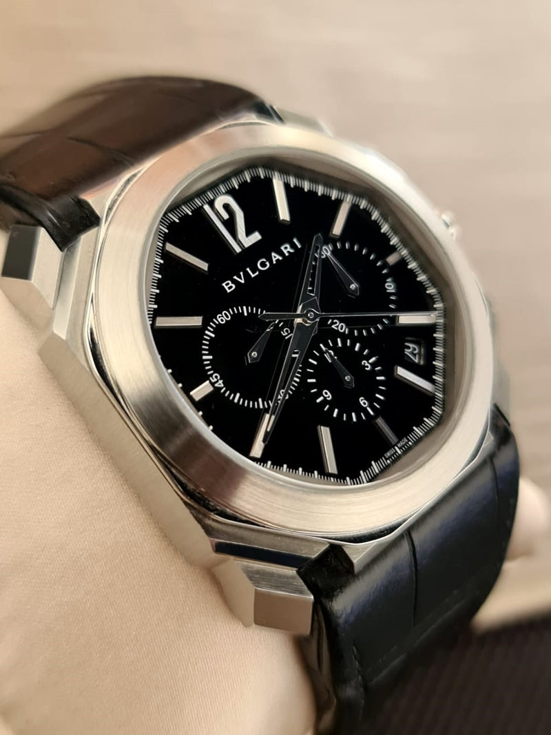 Bvlgari Octo Velocissimo Chronograph Bahuer Luxury Trade