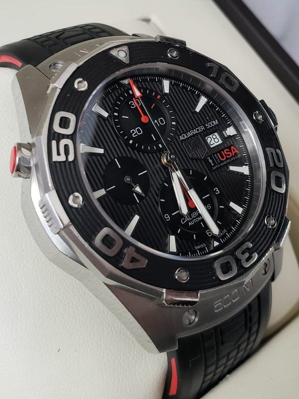 Tag Heuer Aquaracer Calibre 16 America´s Cup USA Edition